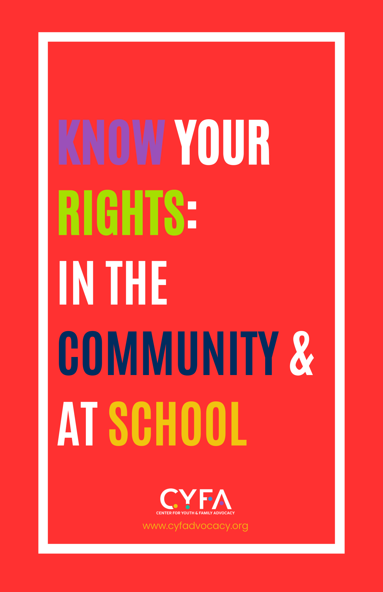CYFA-KnowYourRights(Booklet) CYFA-KnowYourRights(Booklet)